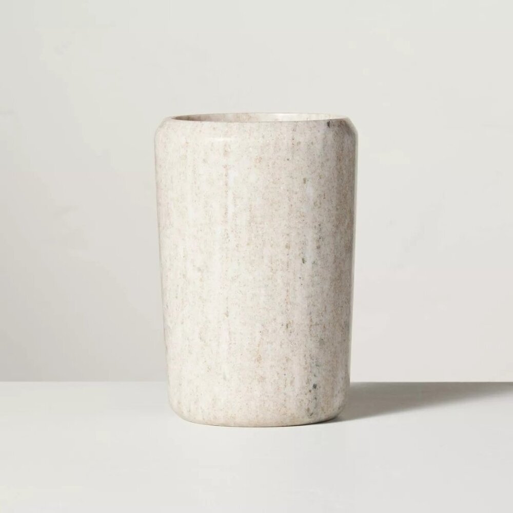 Marble Utensil Storage Warm Gray - Hearth & Hand Magnolia, Target